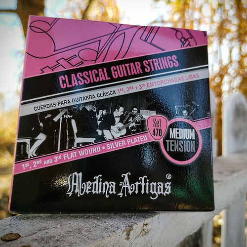 Imagen 3 de 3 de Cuerdas Medina Artigas P/guitarra Clásica 470 Entorchadas