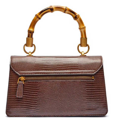 Bolsa Satchel Guess Café Nueva Y Original