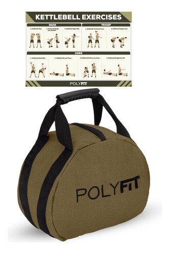 Polyfit Bolsa De Arena Kettlebell Para Fitness Bolsas De Are