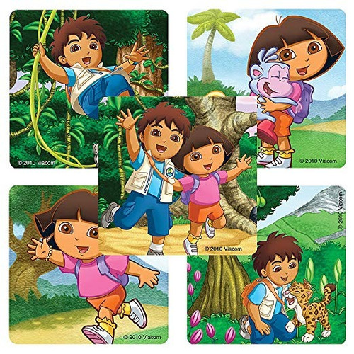 Los Fabricantes Sonrisa Dora La Exploradora Y Diego Pegatina