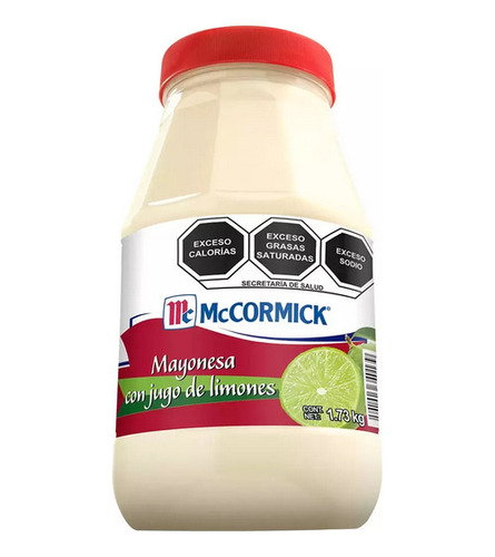 Mayonesa Mccormick Con Jugo De Limón 1.73kg