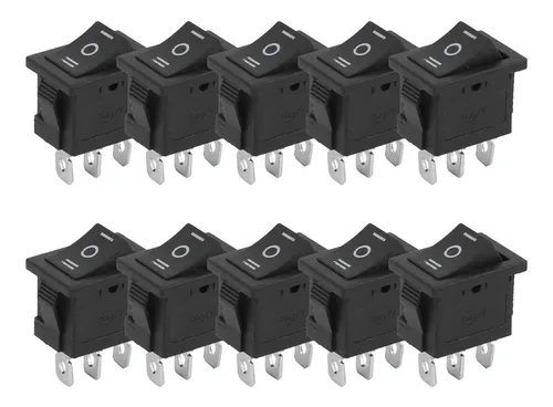 comprar Mini Interruptores Basculantes Kcd1, 3 Pines, 3 Posiciones,