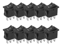 Comprar Mini Interruptores Basculantes Kcd1, 3 Pines, 3 Posiciones,