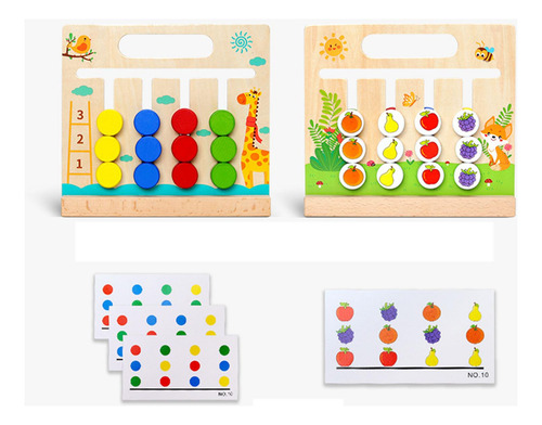 Juguetes De Aprendizaje Montessori Rompecabezas De Madera