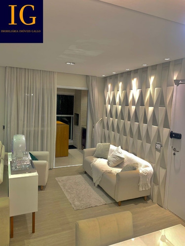 Imagem 4 de 30 de Apartamento A Venda Em São Caetano Do Sul No Condomínio Gaudi - Gaudi - 70279266