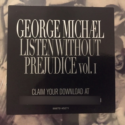 Vinilo George Michael Listen Without Prejudice Vol. 1 Sellad
