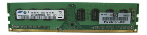 Memoria RAM color verde 2GB 1 Samsung M378B5673FH0-CH9