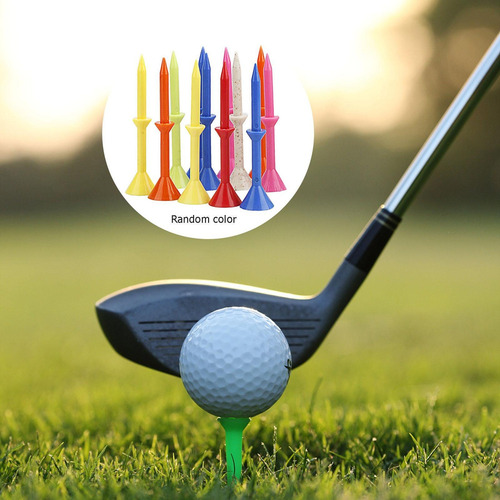 Práctico Soporte De Plástico For Tees De Golf De 83 Mm