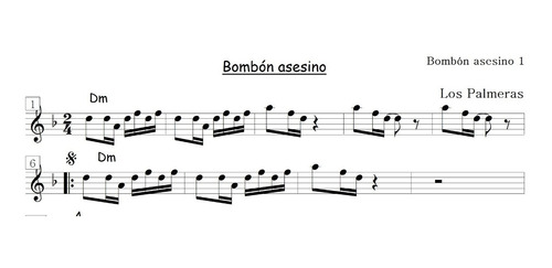 Partituras De Cumbia