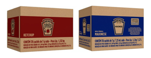 Kit Ketchup E Maionese Original Heinz 1 Caixa De Cada