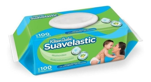 Toallas Humedas Kleenbebe Suavelastic Aloe 100 Toallitas