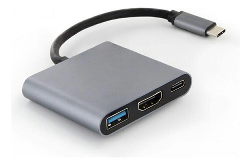 Convertidor Adaptador Hdmi A Tipo C 3en1 4k