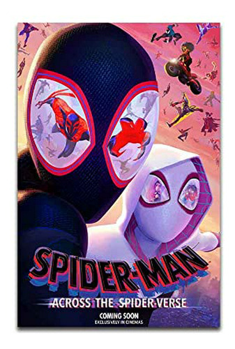 Póster Canvas 2023 Spider-man Across The Spider-verse 16x24 