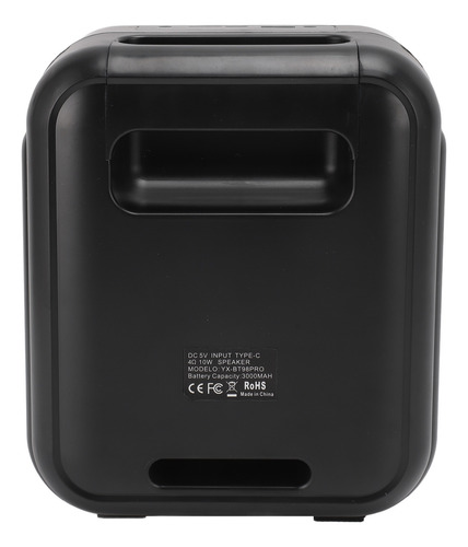 Máquina De Karaoke Clear Sound, Batería De 3000 Mah, Menor R