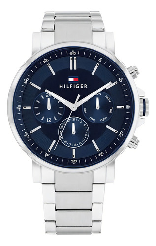 Reloj Para Hombre Tommy Hilfiger Tyson 1710588 Plateado