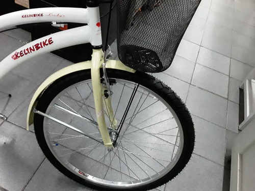 Bicicleta Paseo Playera Rodado 26 De Lujo Dama Con Canasto *