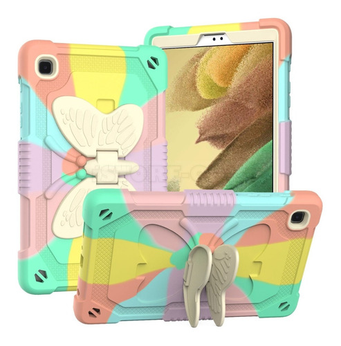 Funda Uso Rudo Mariposa Samsung Galaxy Tab A7 Lite 8.7 T220