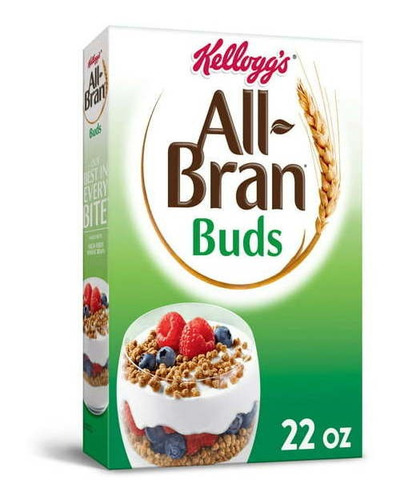 Kellogg's All Bran Cereal Americano Buds 630grs