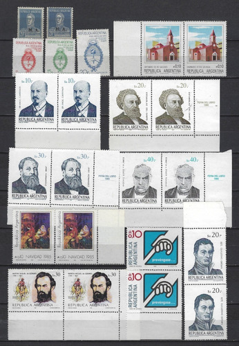 Lote3453 Argentina Series Nuevos Mint Pde Etc Ver