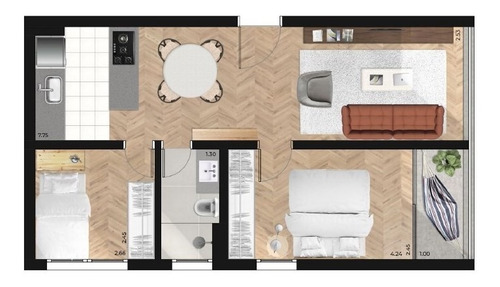 Imagem 16 de 19 de Apartamento À Venda No Bairro Vila São Francisco - São Paulo/sp - O-19691-32781