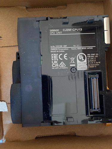 Plc Omron Cj2m-cpu13 Cpu Clp Sysmac Subist Cpu11 Cpu12 Nova