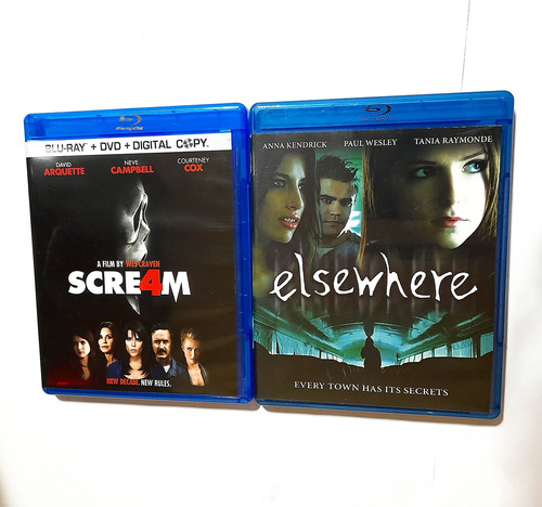 Scream 4 + Elsewhere Blu-ray 