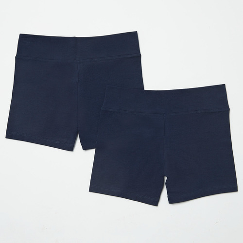 Pack 2 Short Teens Algodón Azul Palmers