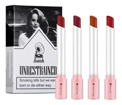 Juego De Lápiz Labial De Cigarrillo Ma - g a $32914