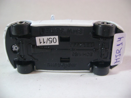 Imagen 10 de 10 de Nico Bmw Serie 1 Blanco Majorette Escala 1/58 (mjr 14)