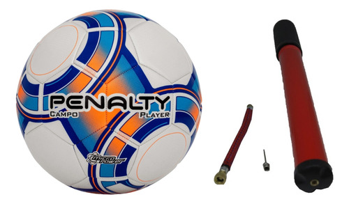 Bola De Futebol De Campo Penalty Player Xxiii + Bomba De Ar