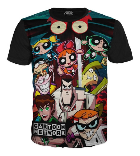 Camiseta De Cartoon Network Super Poderosas Niños Adultos