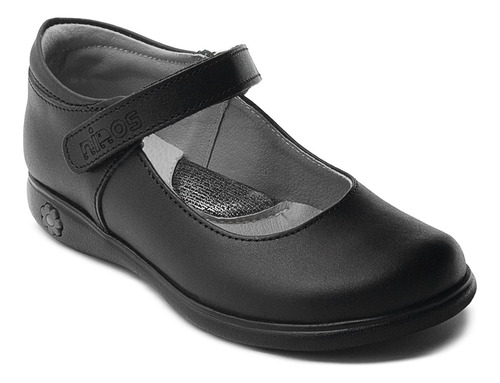 Zapato Escolar Para Niña De Piel Soporte Arco Antideslizante