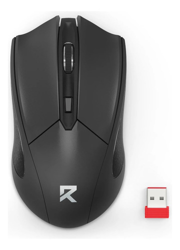 Mouse Redragon R Office Bm-2463 Preto Usb Sem Fio