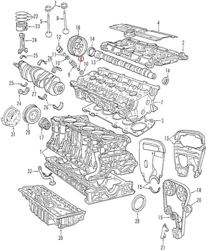 Sello Valvula Volvo Xc70 02-07, Xc90 02-14