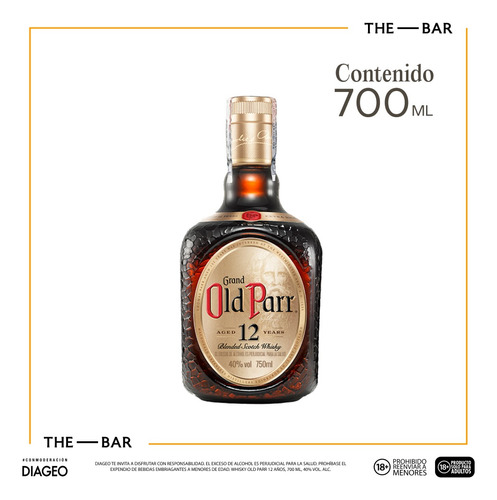 Whisky Old Parr 12 Anos 750 Ml