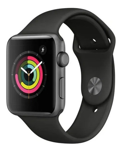 Apple Watch Series 3 Caja De Aluminio Gris Espacial De 42 Mm