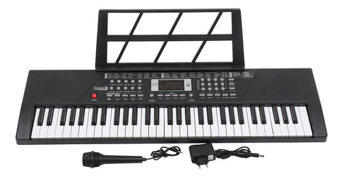 Kit Teclado Iniciante Rhythmic 20 Com 61 Teclas Com Bag