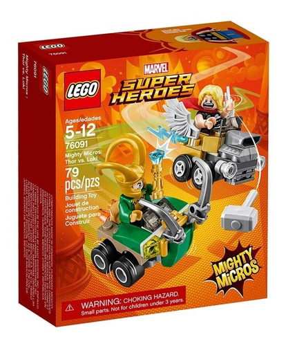 Lego 76091 Super Heroes Vehiculos Thor Vs Loki Mundo Manias