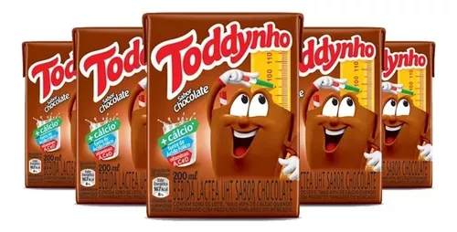 Caixa Com 27 Unidades De Achocolatado Toddynho De 200ml