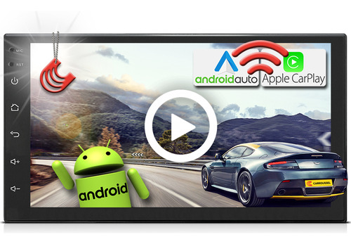 Multimidia Som Automotivo Tela 7 Polegadas Android Mp5 Wifi