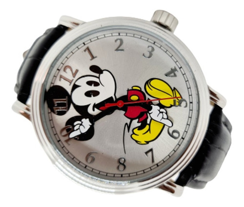 Reloj Hombre Disney | Piel Guenuina | 44mm | Mickey Mouse