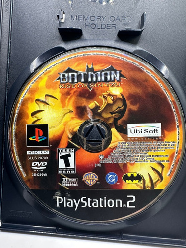 Batman Rise Of Sin Tzu - Ps2 (Reacondicionado)