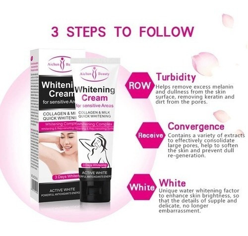 Aichun Beauty Crema Aclarante De Axilas Y Partes Íntimas 1pz