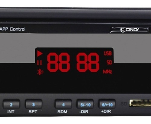 Imagem 4 de 7 de Rádio Automotivo Cinoy Com Bluetooth Fm Mp3 Usb Sd Aux