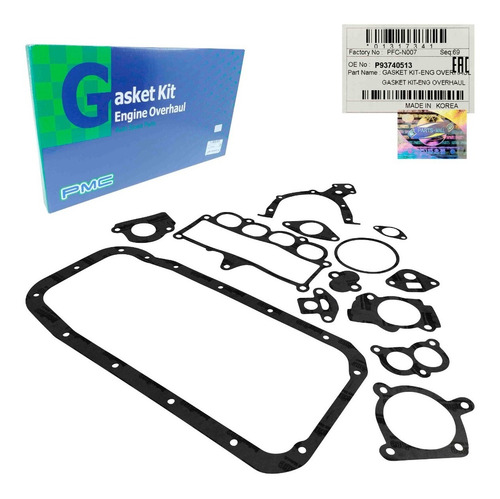 Imagen 4 de 7 de Kits Juego Empacaduras Aveo Lanos 1.6 Nubira 1.6 Original