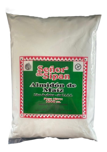 Almidón De Maíz Señor De Sipán | Sin Tacc 1 Kg.