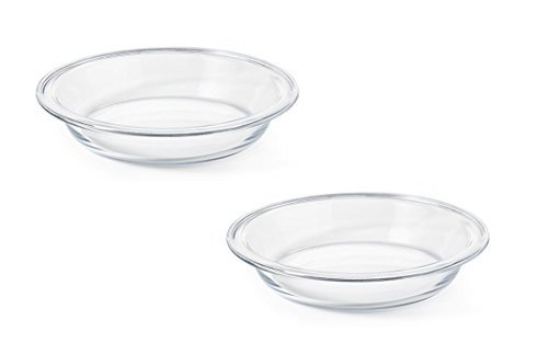 Oxo Good Grips Glass Plato Para Empanada De 9  , Paquete De