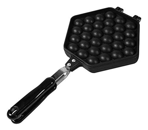 Yosoo Antiadherente Waffle Maker Huevo Burbuja Pan Aleacion