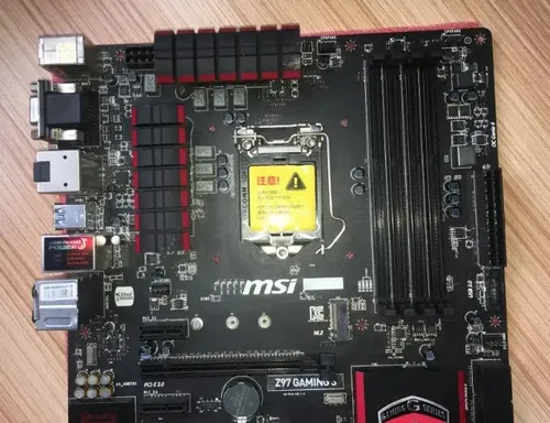 パーツ 3boysmama Qyyww Placa-mãe Msi Z97-gaming3 Lga 1150 Ddr3 Z97 Atx Bxmfj