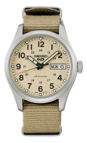 SEIKO 5 SPORTS SRPJ83 ミリタリー 自動巻き メンズ腕時計 Relógio New Seiko 5 Sports Reduced Srpj83 Tamanho 36.4mm